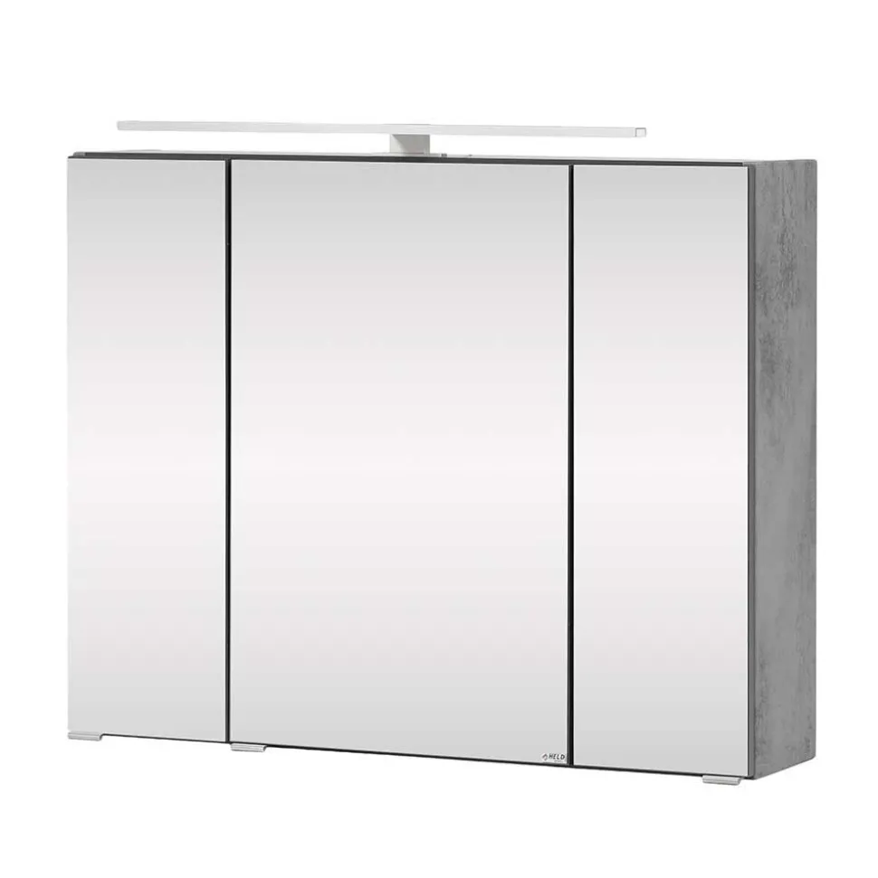 Set Badezimmermöbel stehend oder hängend - Dastroz (dreiteilig)