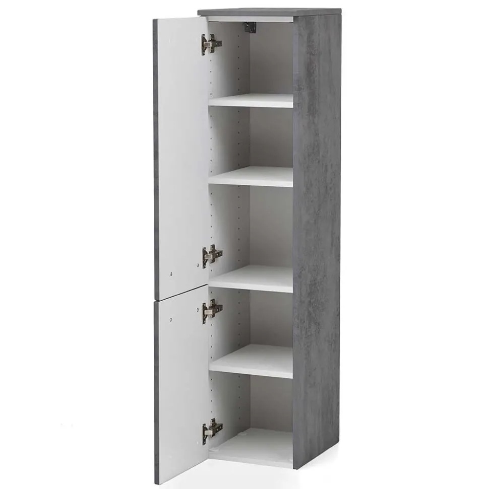 Set Badezimmermöbel stehend oder hängend - Dastroz (dreiteilig)