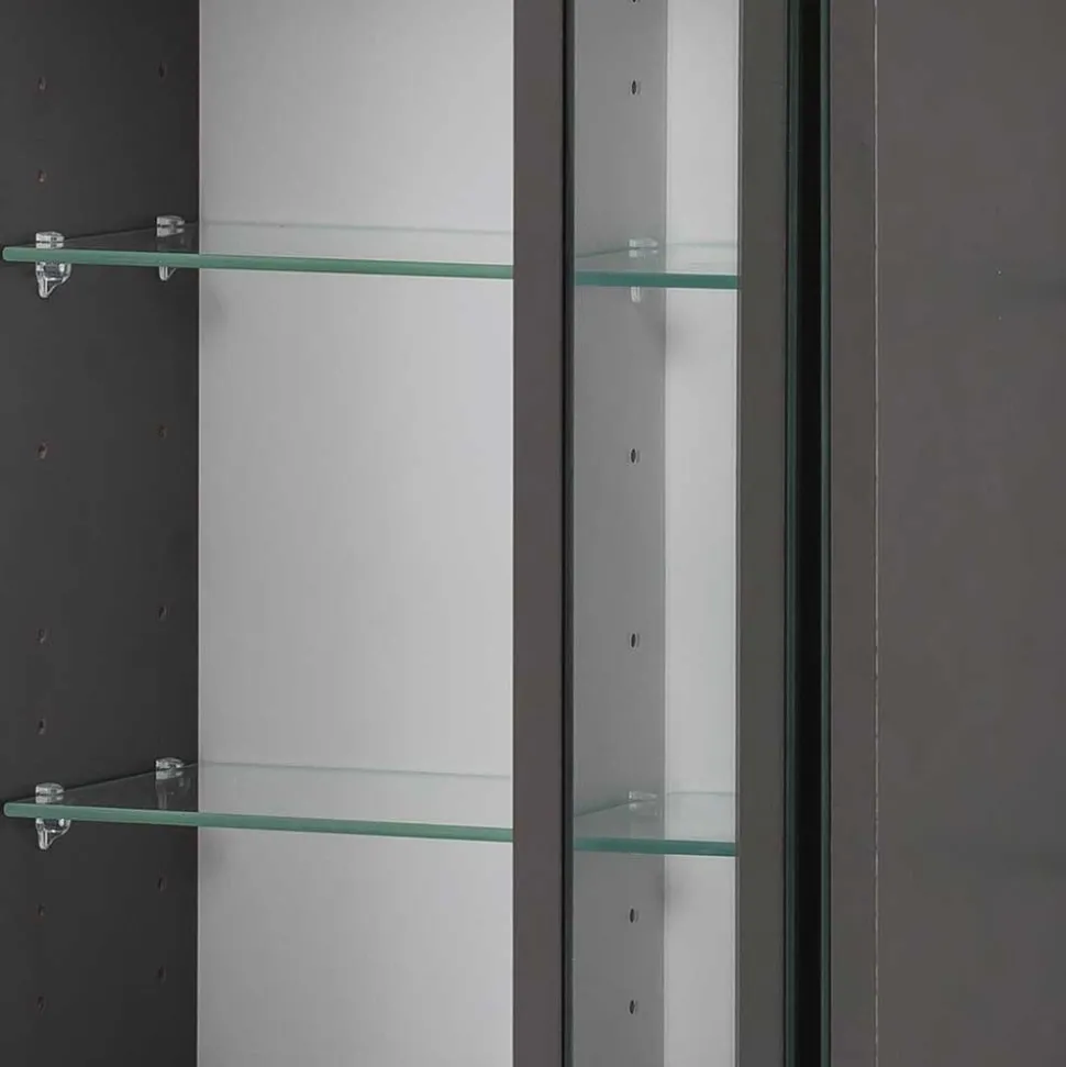 Set Badezimmermöbel stehend oder hängend - Dastroz (dreiteilig)