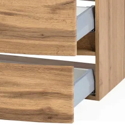 Set Badmöbel in Holz Optik - Neuzera (vierteilig)