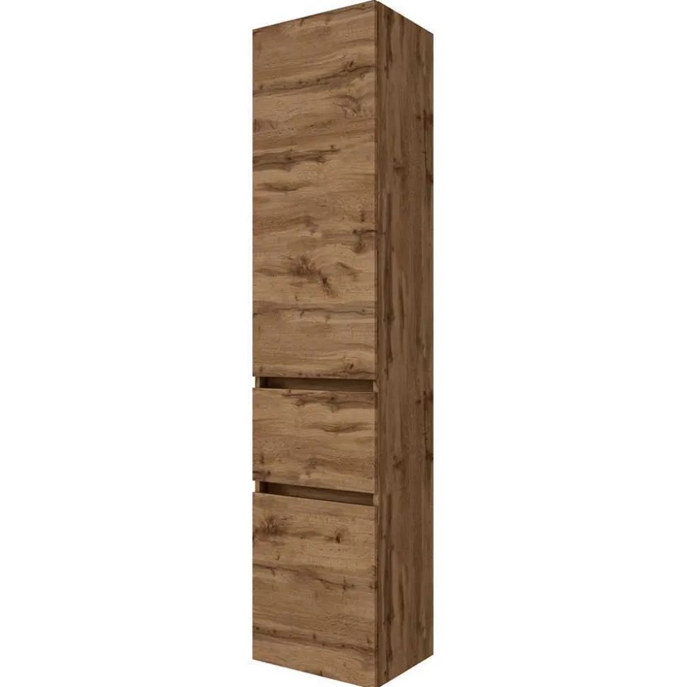 Set Badmöbel in Holz Optik - Neuzera (vierteilig)