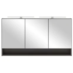 Set Badmöbel mit Doppel-Waschtisch - Breznia (dreiteilig)