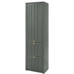 Set Flur Einrichtung in Dunkelgrün - Niestov (fünfteilig)