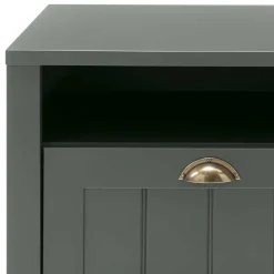 Set Flur Einrichtung in Dunkelgrün - Niestov (fünfteilig)