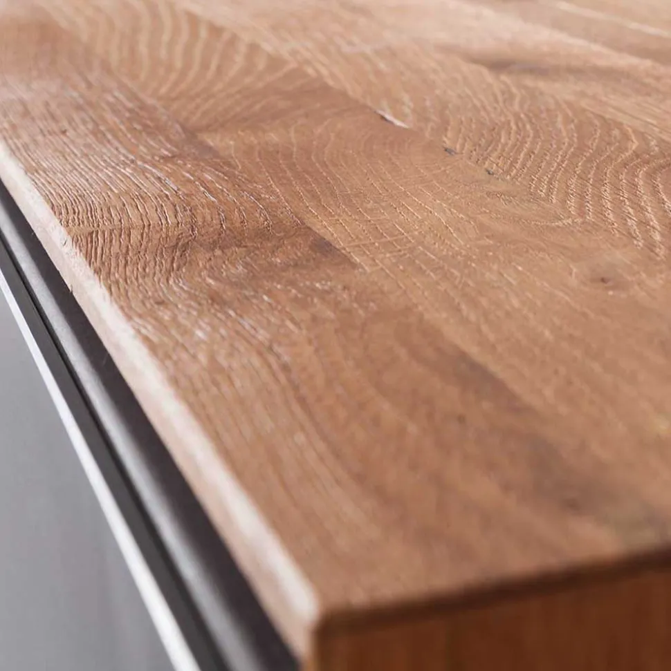 Set Flur-Möbel aus Wildeiche - Mandrey (zweiteilig)