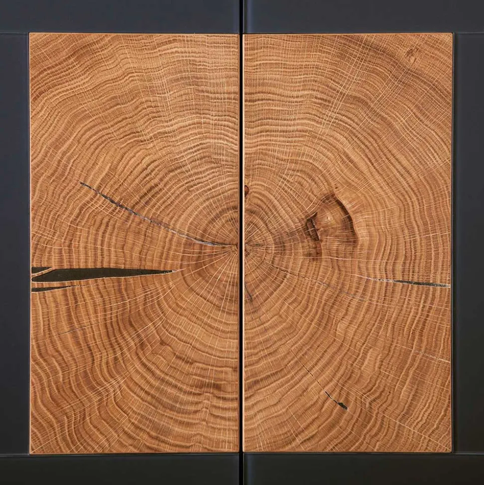 Set Flur-Möbel aus Wildeiche - Mandrey (zweiteilig)