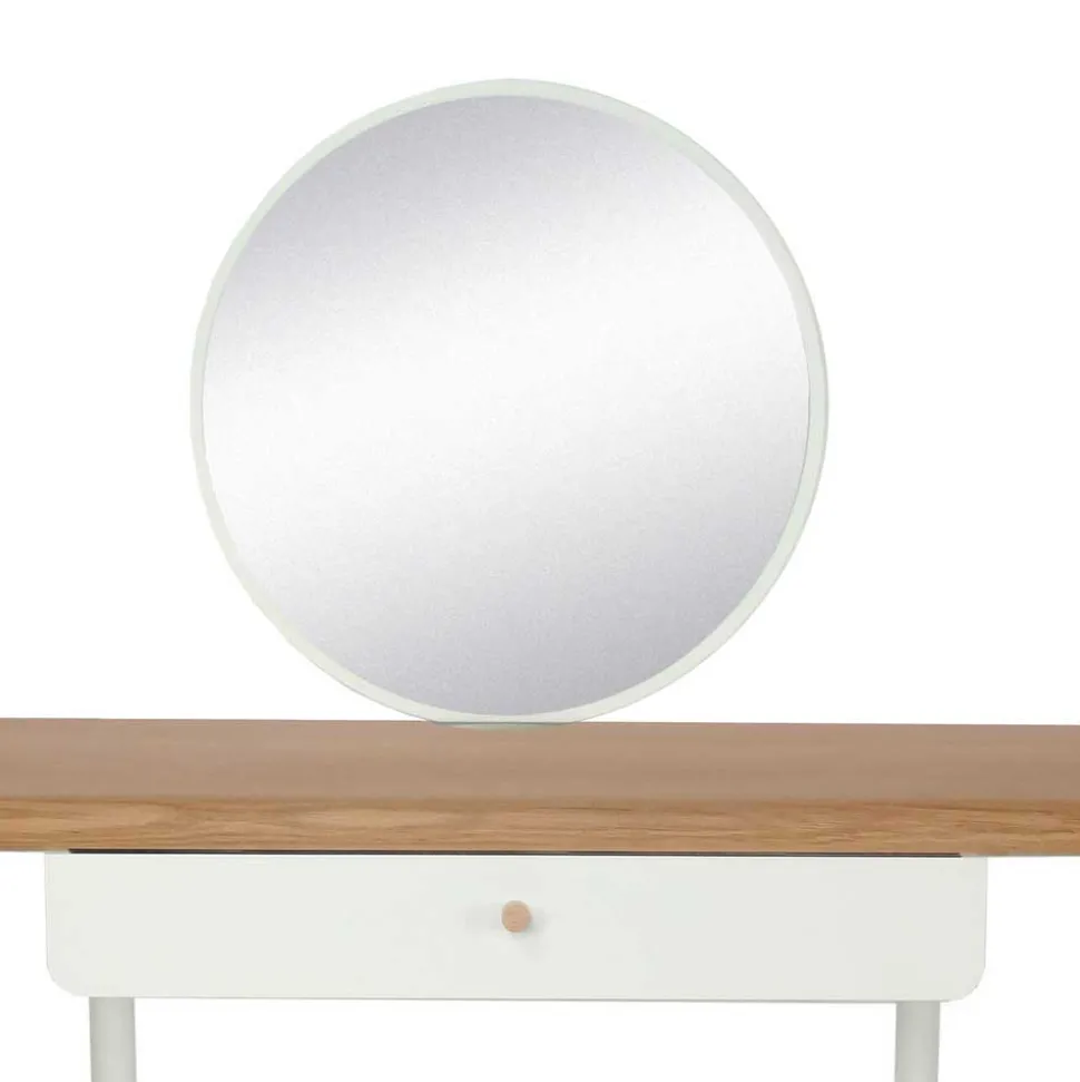 Set Frisiertisch mit Spiegel & Hocker - Westerland (zweiteilig)