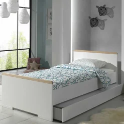 Set Jugendmöbel in Weiß - Eldrus (sechsteilig)