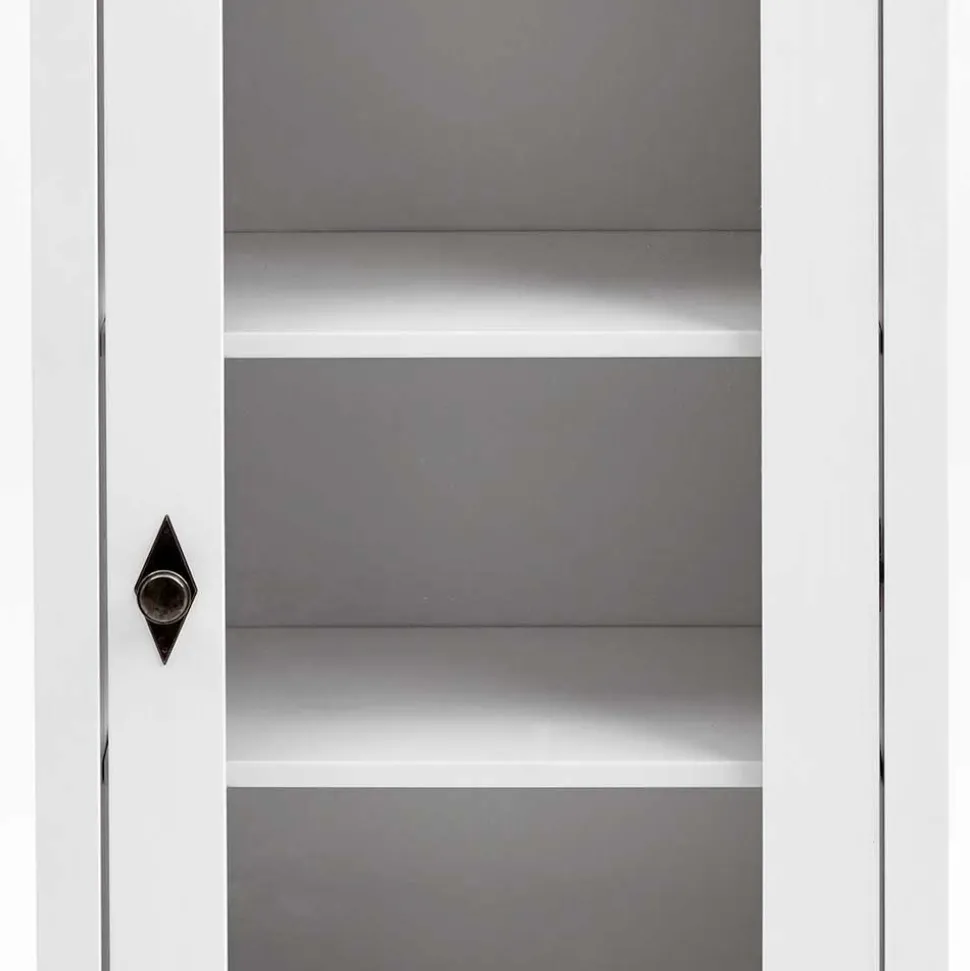 Set Landhaus Badmöbel aus Holz - Satumare (dreiteilig)