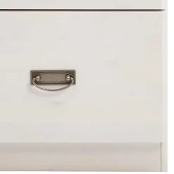 Set Landhausbett & Nachtschränke - Sibiuta (dreiteilig)