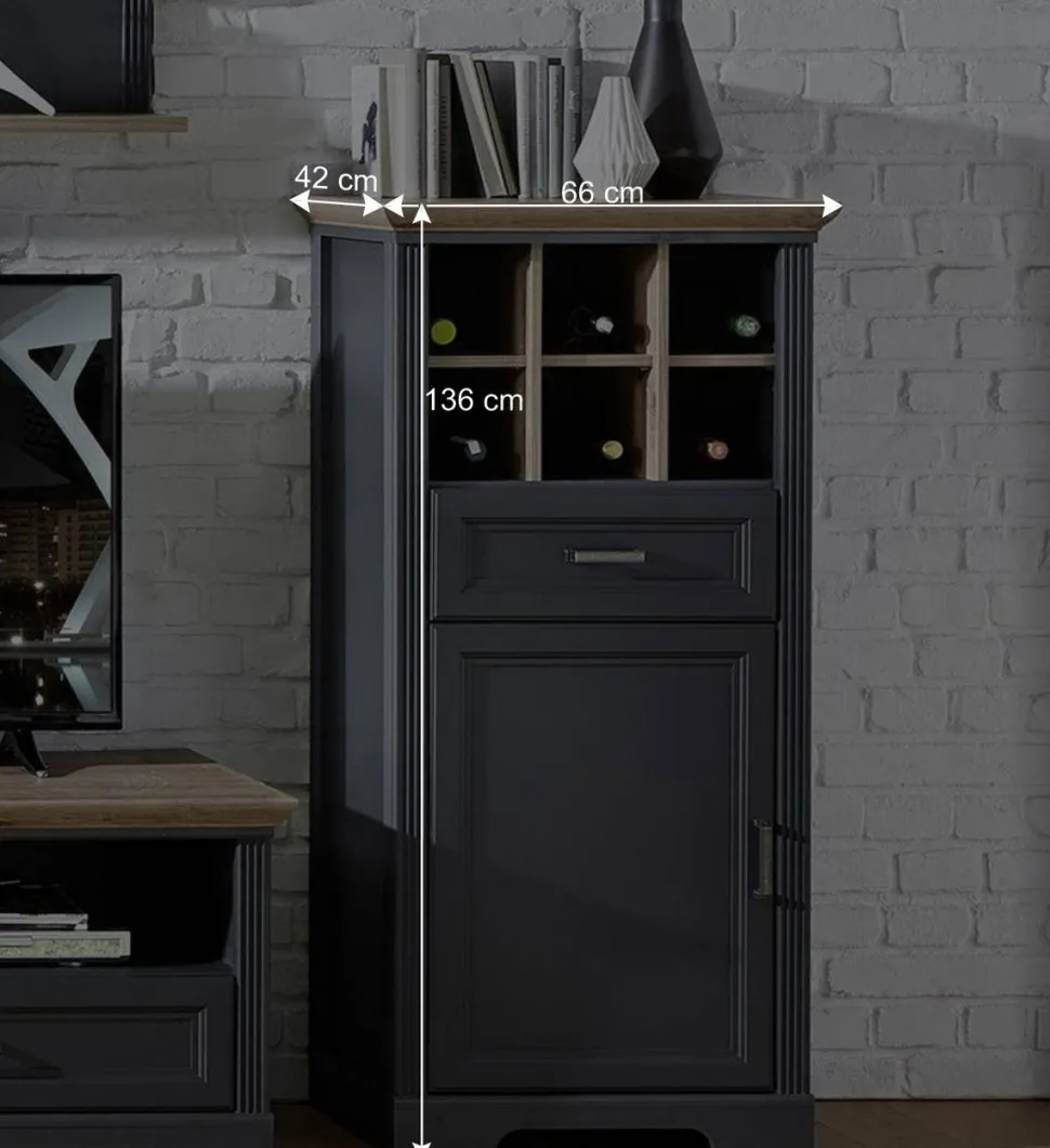 Set Landhausmöbel zweifarbig - Thumbs I (dreiteilig)