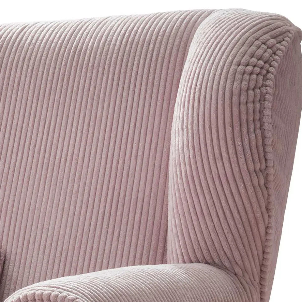 Set Ohrensessel mit Fußhocker - Noah (zweiteilig)