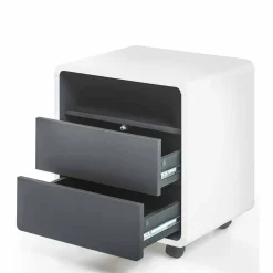 Set Schreibtisch & Rollcontainer - Chrysa (zweiteilig)