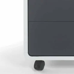 Set Schreibtisch & Rollcontainer - Chrysa (zweiteilig)