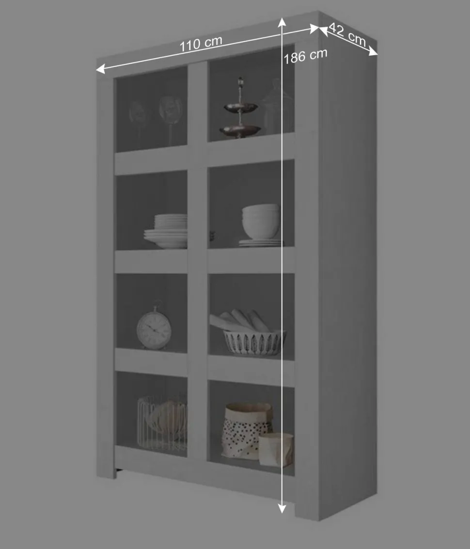 Set TV Lowboard & Regal & Sideboard - Mikes (dreiteilig)