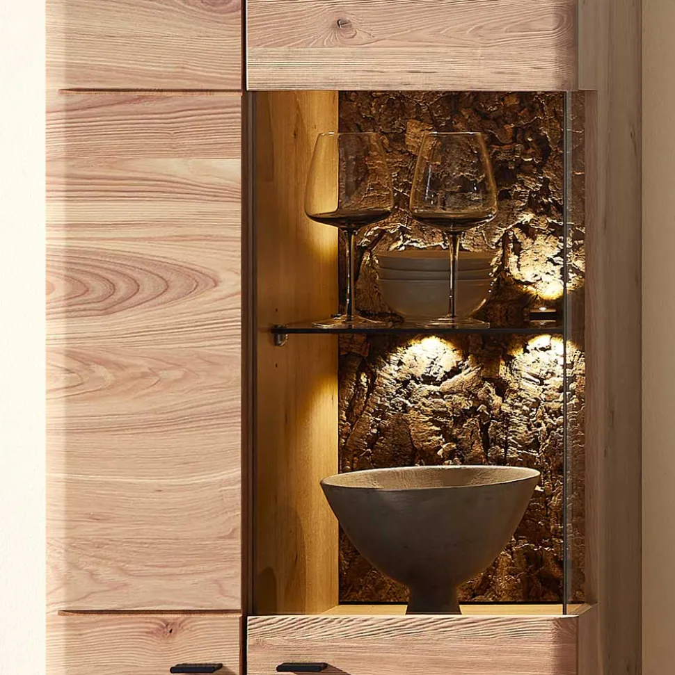 Set Wohnzimmermöbel Wohnwand - Cassna (dreiteilig)