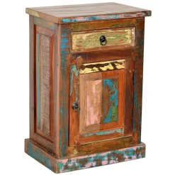 Shabby Badmöbel aus Recyclingholz - Jamaica (fünfteilig)