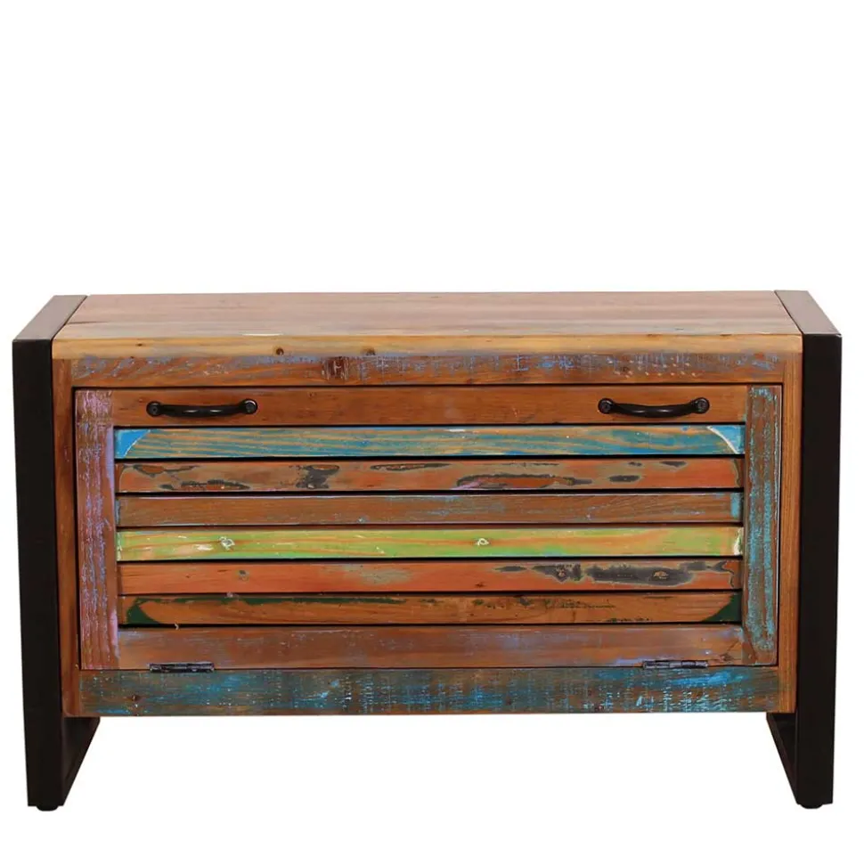 Shabby Chic Bank mit Schuhaufbewahrung - Vosbadus