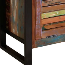 Shabby Chic Bank mit Schuhaufbewahrung - Vosbadus