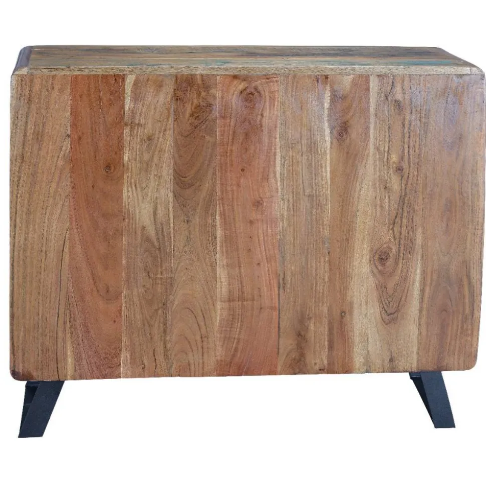 Shabby Chic Kombi-Kommode aus Recyclingholz - Tunar