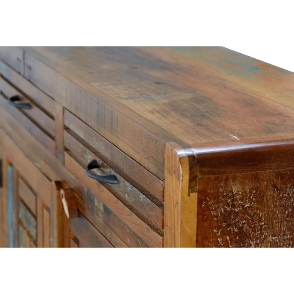 Shabby Chic Kombi-Kommode aus Recyclingholz - Tunar