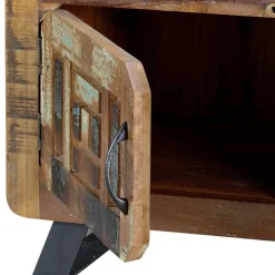 Shabby Chic Nachtkommode aus Recyclingholz - Tunar