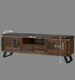 Shabby Chic TV Lowboard aus Recyclingholz - Tunar