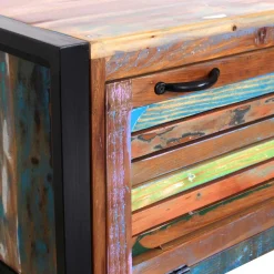 Shabby Garderoben Paneele & Bank - Vosbadus (dreiteilig)