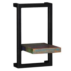 Shabby Hängeregale inkl Flaschenregal - Jamaica (fünfteilig)