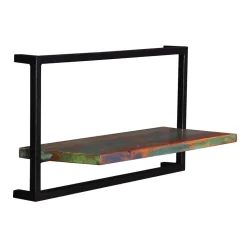 Shabby Hängeregale inkl Flaschenregal - Jamaica (fünfteilig)