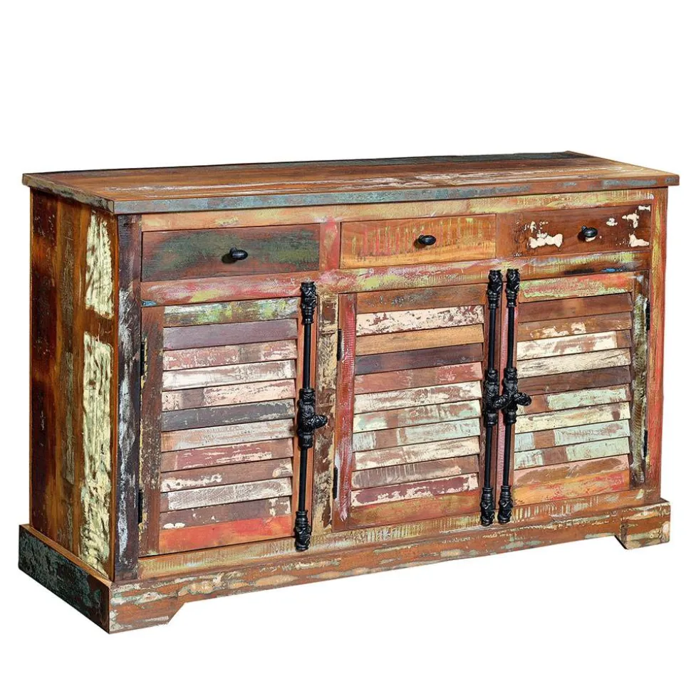 Shabby Style Sideboard aus Altholz - Manna