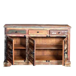 Shabby Style Sideboard aus Altholz - Manna