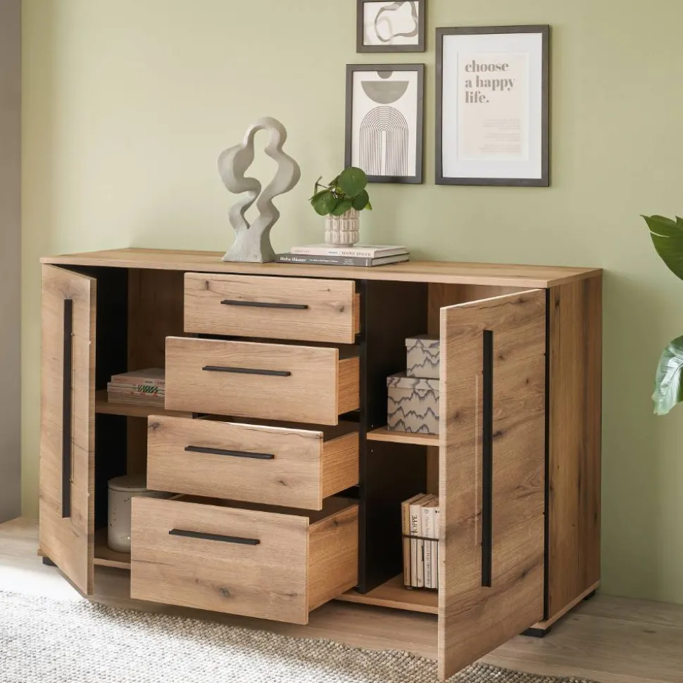 Sideboard in Eiche Dekor - Brocus