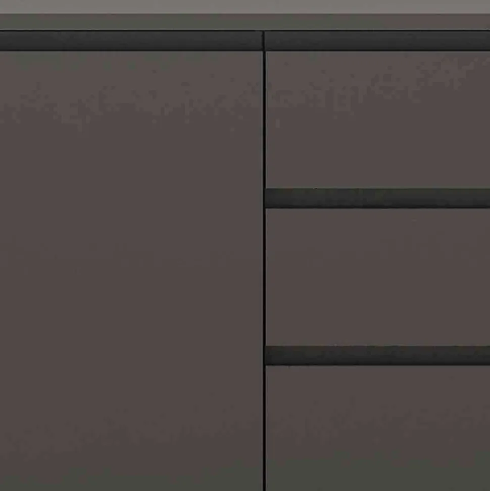 Sideboard in Grau & Gold - Tajibo