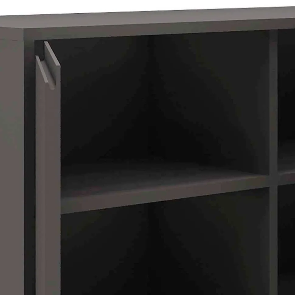 Sideboard in Grau & Gold - Tajibo