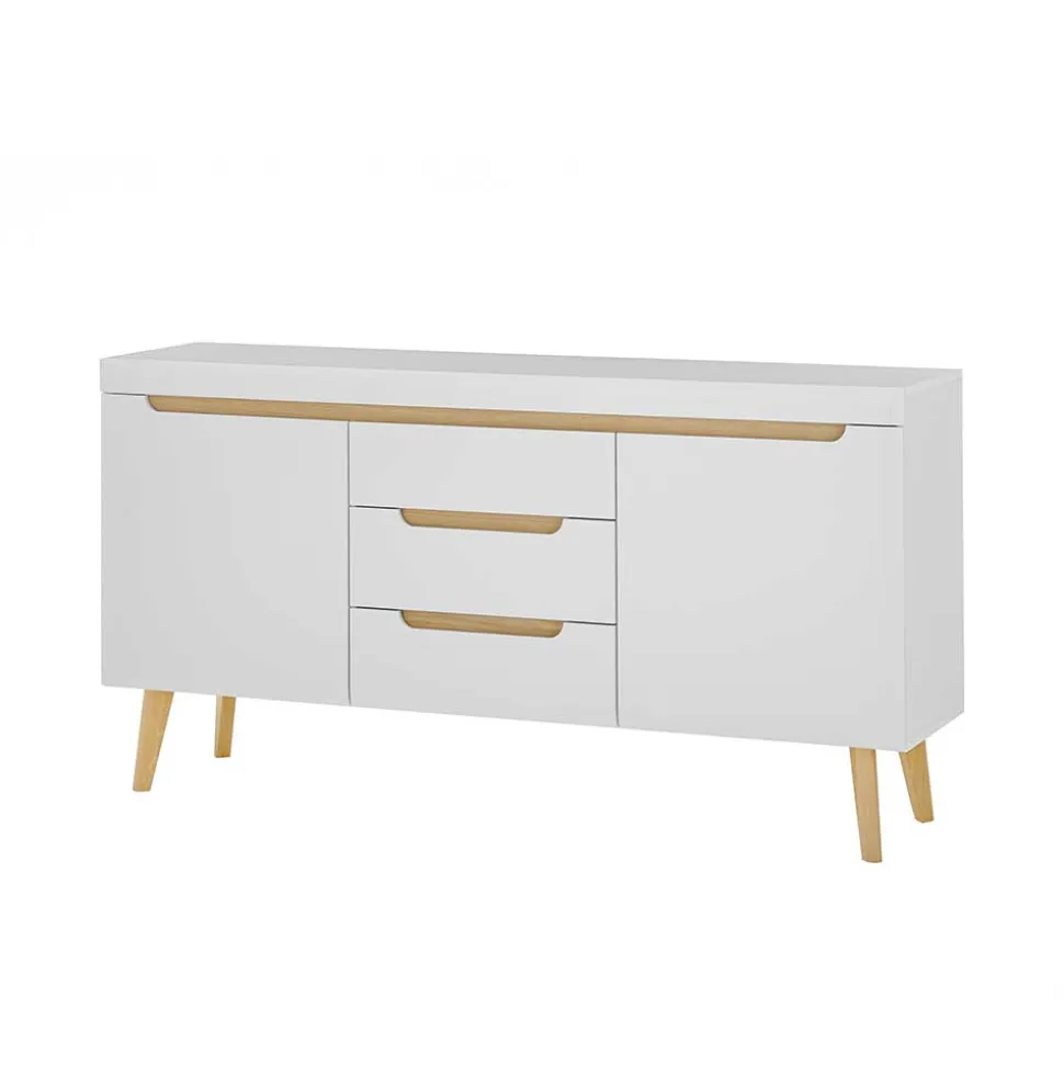 Sideboard mit drei Schubladen und zwei Türen - Ginko