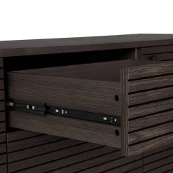 Sideboard mit dunklem Furnier in Braun - Wega