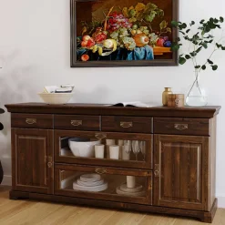 Sideboard mit Glas im Kolonialstil - Jurcavs