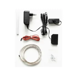 Sideboard mit Glas Klappe & Tür - Apulco