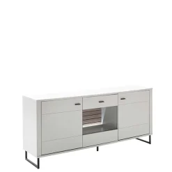 Sideboard mit Glaseinsatz modern - Varzino