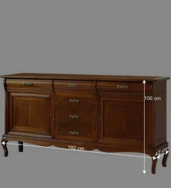 Sideboard mit sechs Schubladen & zwei Türen - Motiz