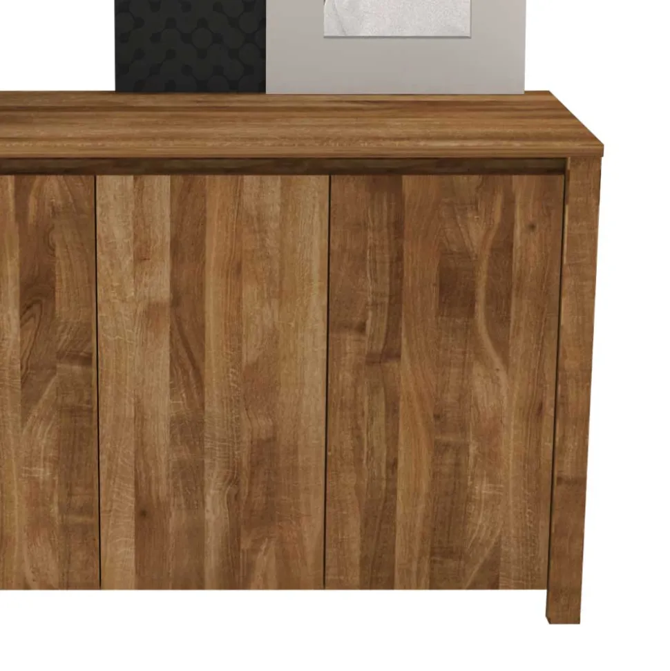 Sideboard Nadalia aus Wildeiche Massivholz