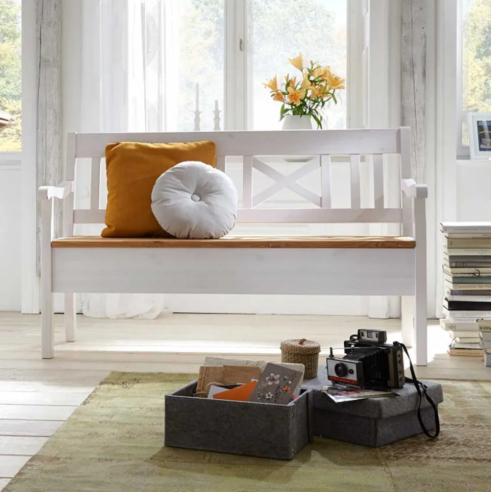 Sitzbank Lugon mit Stauraum