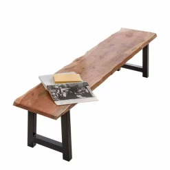 Sitzbank Sadello mit Baumkante Akazie massiv