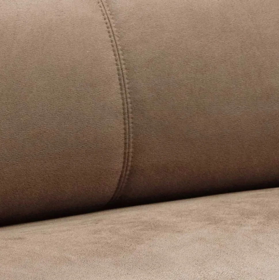 3-Sitzer Design Polsterbank in Beige - Lucia