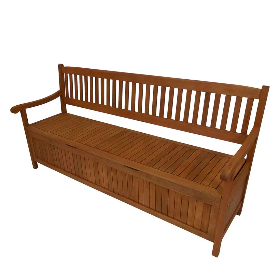 3-Sitzer Garten Bank mit Truhe - Durai