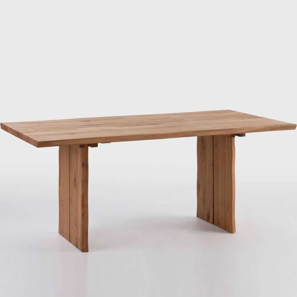 Sitzgruppe Sympatia aus Wildeiche Massivholz (sechsteilig)