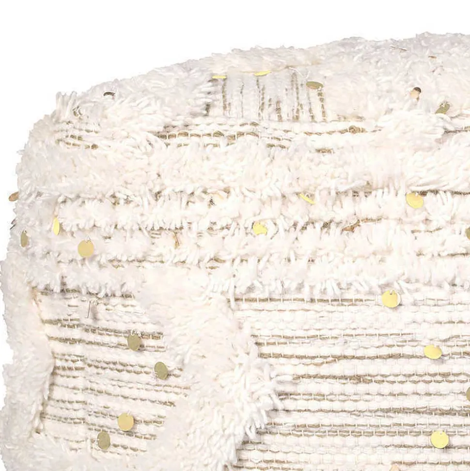 Sitzwürfel in Cremeweiß - Jaitur