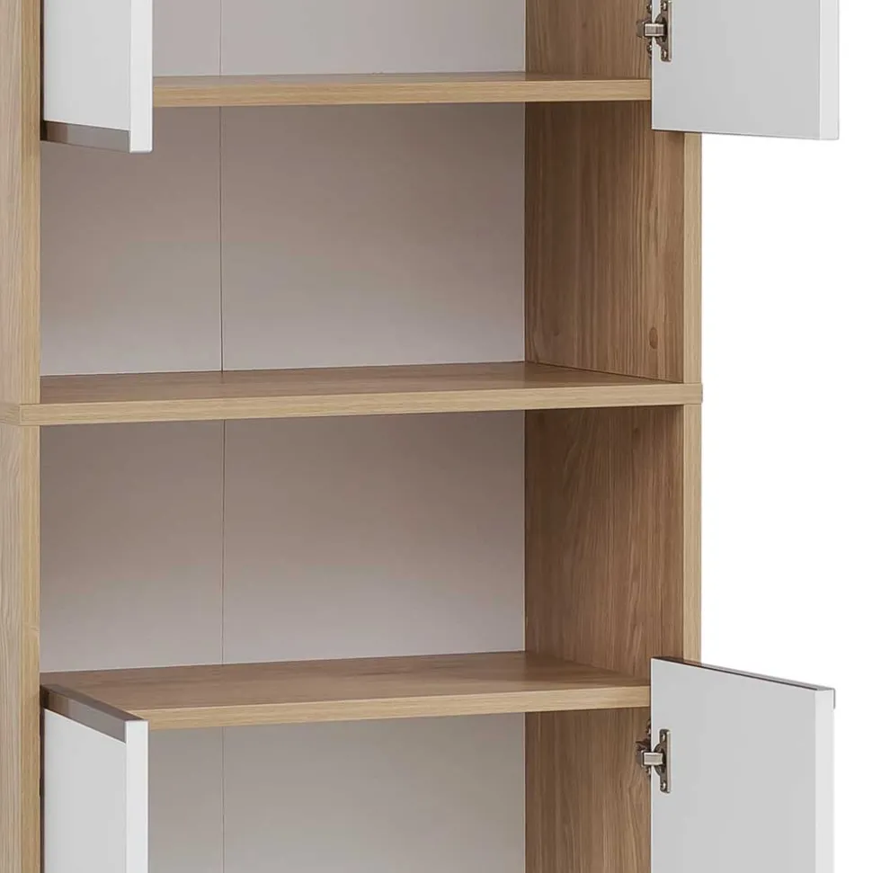 Skandi Bad Hochschrank 57 cm breit - Ronya