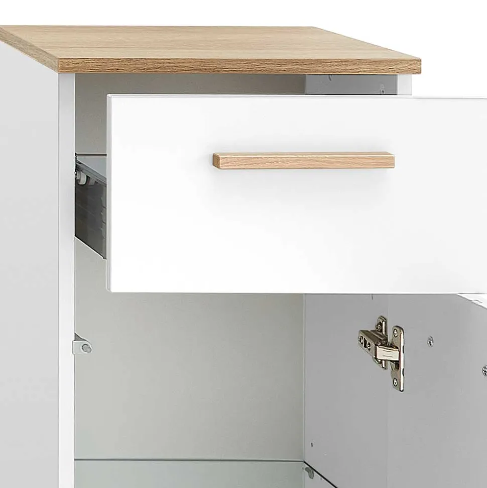 Skandi Bad-Unterschrank zweifarbig - Timur